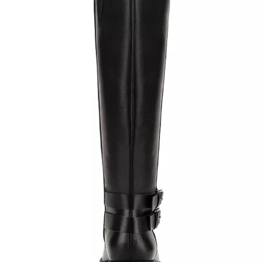 NWT Style & Co Women's Maliaa Wide-Calf Buckled Riding Boots